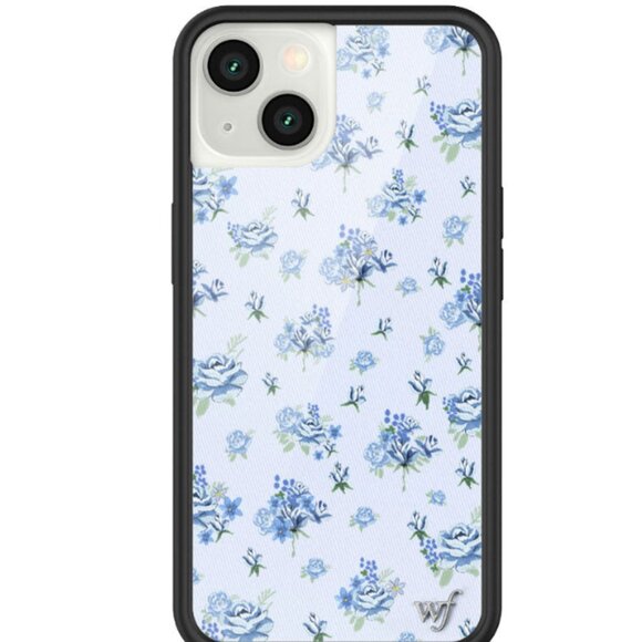 Wildflower Forget me not iPhone 13 case - Picture 1 of 2